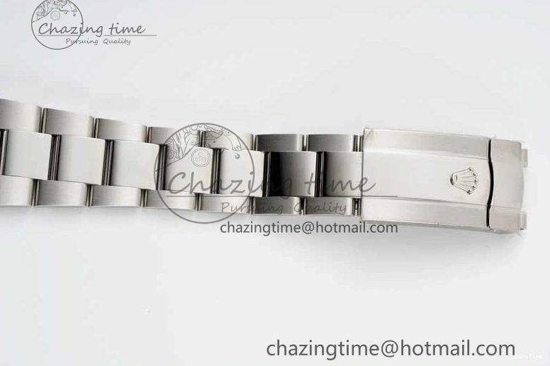 MiroTime 0113 DateJust 41 126334 Clean 1:1 Best Edition 904L Steel Silver Stick Dial on Oyster Bracelet VR Modern 2434